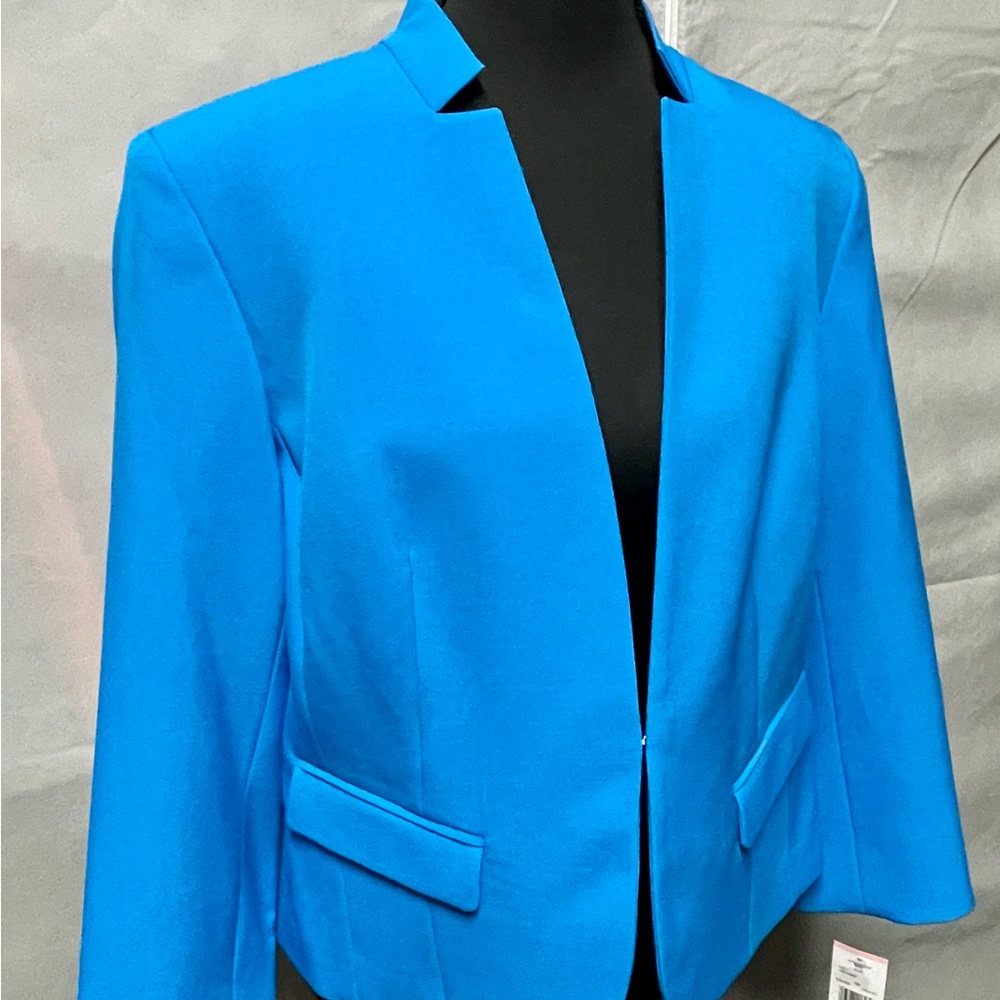 Black Label by Evan-Picone Blue Blazer